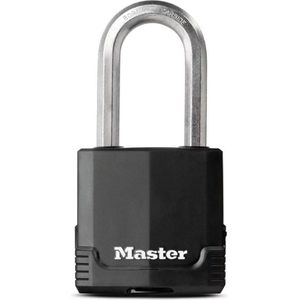 Masterlock - Excell - Hangslot - Zwart/Zilver - Gelamineerd Staal