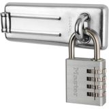 Master Lock 7640704EURD Pack inclusief deurhasp en combinatiehangslot