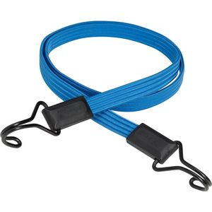 MasterLock Flat Bungee 120cm dubbele haak blauw