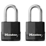 Master Lock excell®-hangslot 49 x 38 mm (2 Stuks)