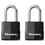 Master Lock excell®-hangslot 49 x 38 mm (2 Stuks)