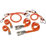 Master Lock - Fastlink Snelbinder en Bungee Koord Set - 8 Delig - Inclusief Draagtas