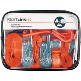 Master Lock - Fastlink Snelbinder en Bungee Koord Set - 8 Delig - Inclusief Draagtas