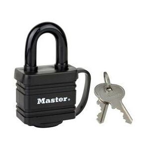 MasterLock Hangslot - Gelamineerd Staal - Zwart - 40 mm