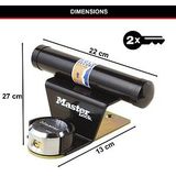 Master Lock - 1488EURDAT - Garagedeur Slot - Staal - 71 mm