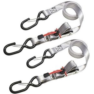 Master Lock - 3313EURDAT Spanbanden - Grijs - Polyester - 1,80 m x 25 mm