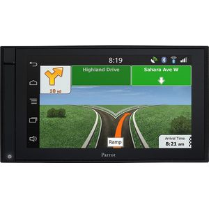 Parrot - Asteroid Smart - 2 DIN - Auto-multimedia - 6.2 inch Kleuren Touchscreen