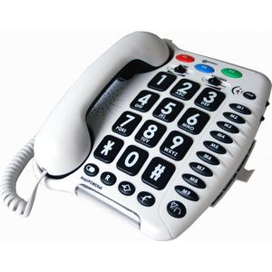 Geemarc - Amplipower 40 - Vaste Telefoon - Versterkt Ontvangstvolume - Grote Toetsen