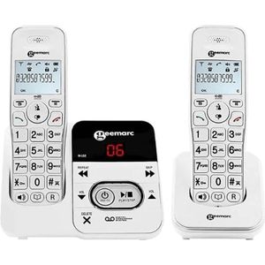 Geemarc Telefoon - Antwoordapparaat Amplidect 295 Duo (amplidect295-2)