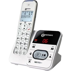 GEEMARC AmpliDECT 295 draadloze telefoon met 30dB VERSTERKING voor SLECHTHORENDEN. Plus BEANTWOORDER