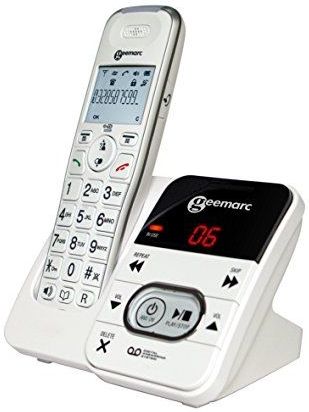 GEEMARC AmpliDECT 295 draadloze telefoon met 30dB VERSTERKING voor SLECHTHORENDEN. Plus BEANTWOORDER