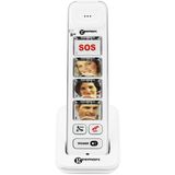 GEEMARC AmpliDECT 295 EXTRA HANDSET PhotoDECT met 4 FOTO-TOETSEN voor Geemarc AmpliDECT 295 draadloze telefoon