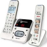 Geemarc AmpliDECT 295 Phote duo dect telefoon - Wit - Met antwoordapparaat en PhotoDECT - luidspreker telefoon
