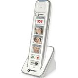 Geemarc AmpliDECT 295 Phote duo dect telefoon - Wit - Met antwoordapparaat en PhotoDECT - luidspreker telefoon