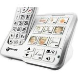Geemarc - 295 - DECT Telefoon - Wit - Met Fototoetsen