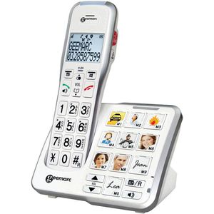 Geemarc AmpliDECT 595 Foto - DECT-telefoon - Antwoordapparaat en geluidsversterking - Wit