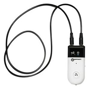 Geemarc IBT10 Loop - Bluetooth Audioversterker voor Televisies, Computers en Mobiele Telefoons - Kan Worden Gebruikt als Handsfree Kit - Ideaal voor Slechthorenden - Compatibel met Gehoorapparaten