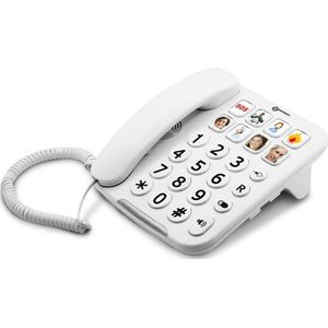 Geemarc PhotoPhone 110 eenvoudige telefoon met ringleiding