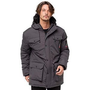 Geographical Norway Lange thermische top met capuchon voor heren grijs XX-Large (Fabrikantmaat: XX-Large)