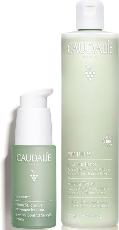 Caudalie Vinopure - Serum met Salicylzuur- Niacinamide- Pore reducing- 30ml