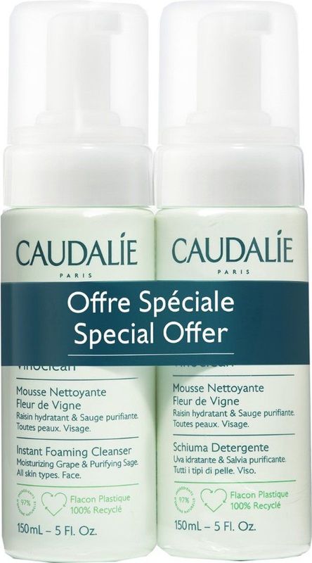 CAUDALIE - Vinoclean - Gezichtsreiniger - 150ml - Tweepack