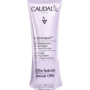 Caudalie Vinotherapist handige verpakking voor handen en nagels 2x75 ml