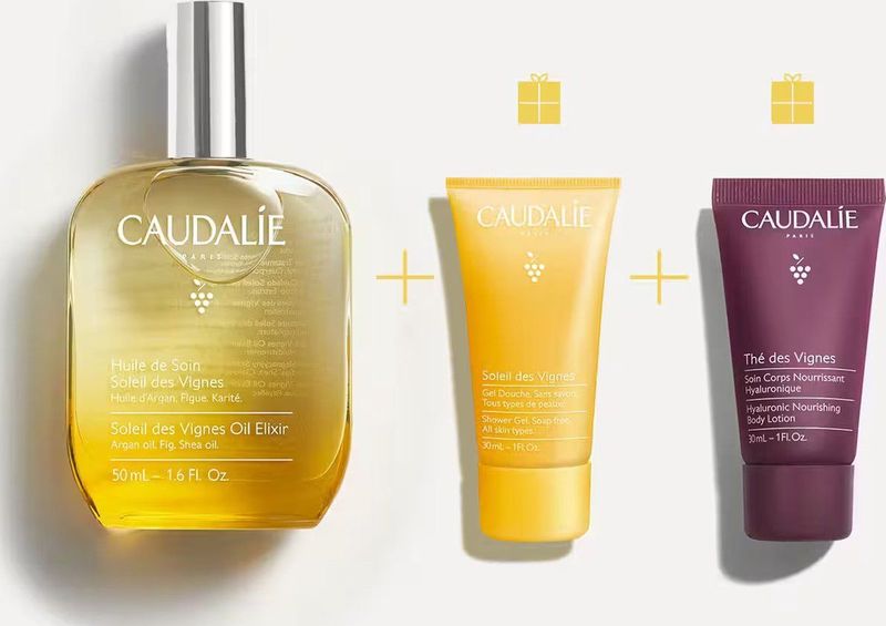 Caudalie Soleil des Vignes  | 50ml + 30ml + 30ml | Set 3 st
