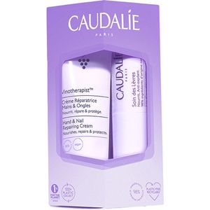 Caudalie - Vinotherapist - Hand & Lippen Duo - - 30 ml Hand- en Nagelcrème, 4,5 g Lippenverzorging