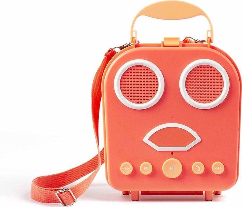 Livoo - Bluetooth Luidspreker - Wit - Oplaadbare Batterij - 4 uur Speeltijd