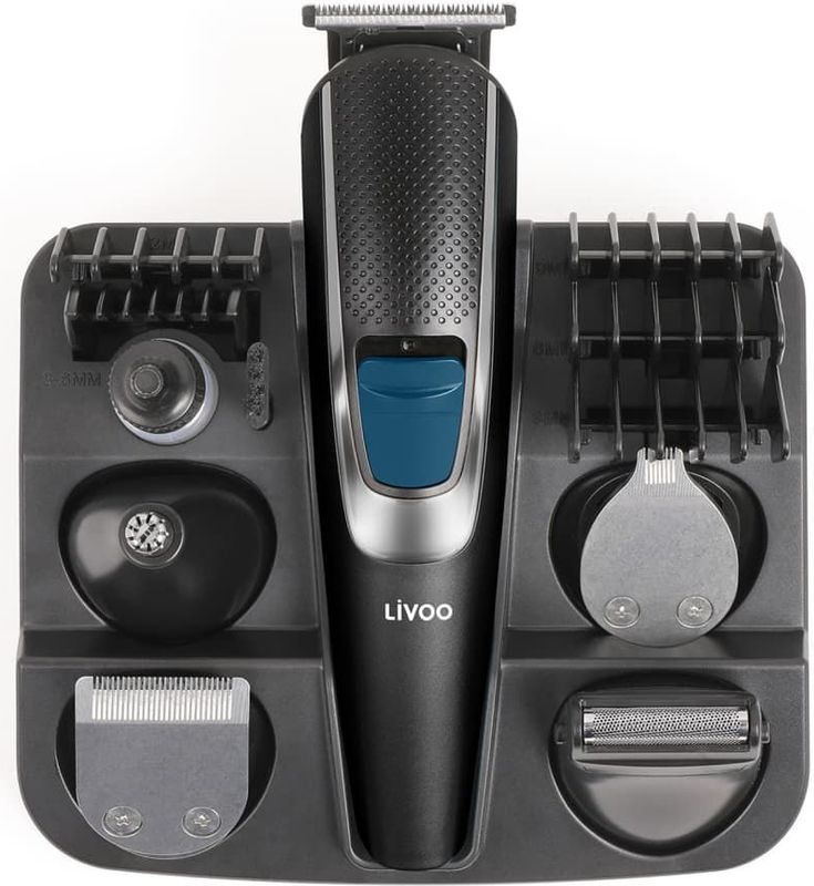 Livoo - DOS187 - Multifunctionele Trimmer Set - 5 Verwisselbare Koppen - 90 Minuten Batterijduur