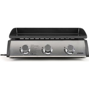 GFTIME Gietijzeren Plancha Grillplaat 58,6 X 40,5 Cm - Universeel Voor Gasbarbecue, Oven En Fornuis