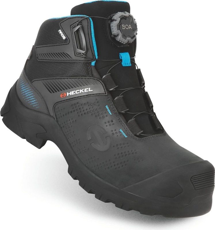 Heckel - Sicherheitsschuh St 6736 Mac Crossroad 3.0 Boa S3 - Zwart - Geölde Leer