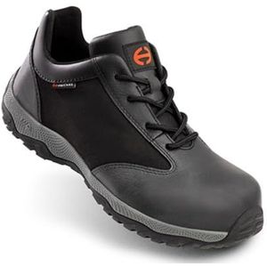 Uvex SC_6762348_3523990004621, ballet, plat, uniseks, volwassenen, 48 EU, Zwart, 48 EU