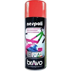 NESPOLI Professionele spuitverf, fluorescerend, rood, 400 ml