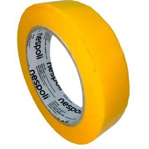 Nespoli PreciMask Afplakband, precisieband, 19 mm x 50 m, nauwkeurig werken op gladde oppervlakken en alle soorten kleuren, vochtbestendig