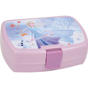 FUN HOUSE Frozen Snackbox - Meisjes - Elsa en Anna - 6,5 x 17 x 13,5 cm