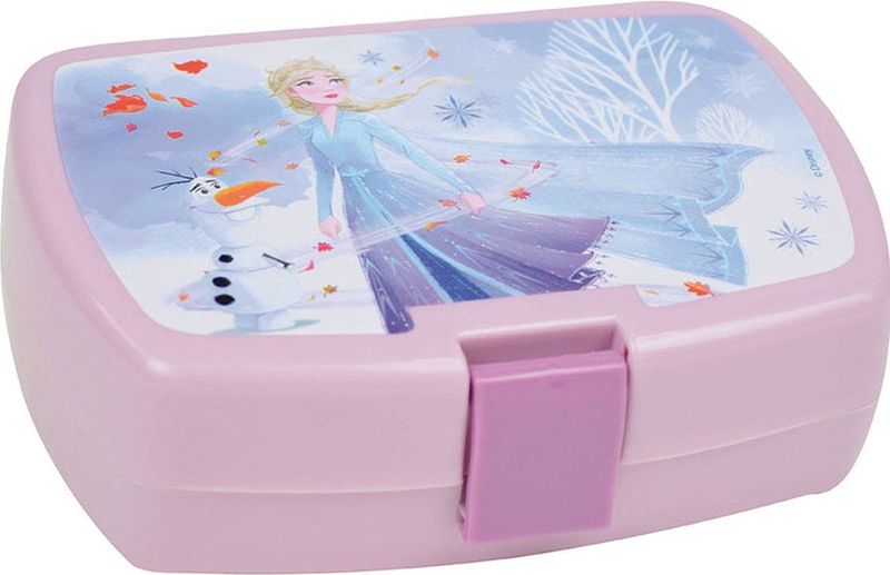 FUN HOUSE Frozen Snackbox - Meisjes - Elsa en Anna - 6,5 x 17 x 13,5 cm
