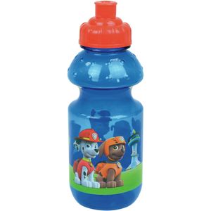 Paw Patrol bidon - 350 ml - kunststof - pop-up - drinkbeker - schoolbeker - beker - Drinkfles voor school