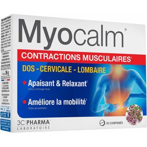 3C Pharma - Myocalm - Voedingssupplement - 30 Tabletten