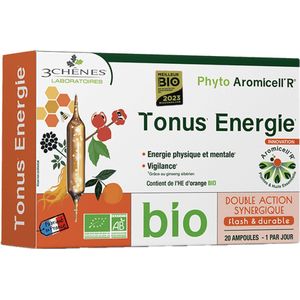 Les 3 Chênes Phyto Aromicell'R Tonus Energy Organic 20 Ampullen
