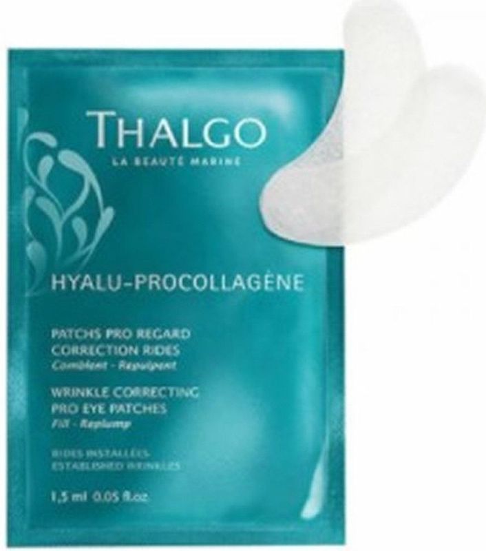 THALGO HYALU-PROCOLLAGÈNE Oogpads - Rimpels Corrigerend - 8 Stück