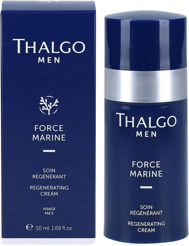 Thalgo - Men Regenerating Cream - Gezichtscrème - 50 ml - Luxe Hydratatie