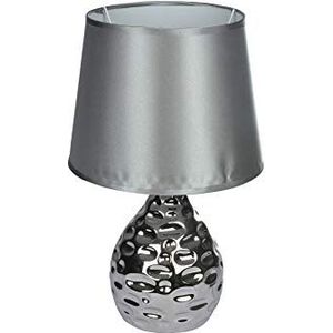 HOMEA SILVER lamp, 40 W, zilver, DIAMETRE25H39,5 cm