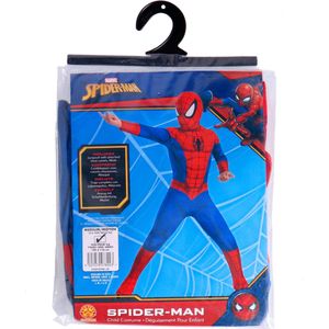 Spider-Man - Kostuum - Rood/Blauw - Jumpsuit met Masker