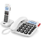 Thomson Serea Comby - Single DECT telefoon en vaste telefoon - Antwoordapparaat - Wit