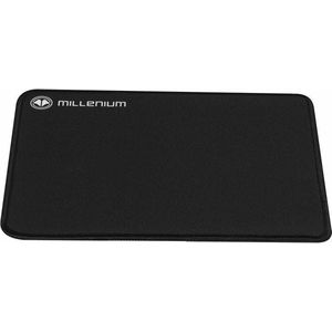 MILLENIUM MSL Gaming Muismat. Gaming Mat 450 x 400 x 3 mm, Antislip muismat verbetert precisie en snelheid, maat L, zwart