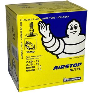 Michelin Binnenband 16-2.50/2.75/80-80/90-80 recht ventiel