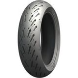 Michelin - Road 5 - Motorachterband - Eén Enkel Band - Zwart - Rubber