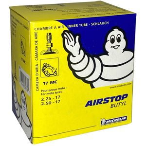 Michelin Binnenband 17-2.25/2.50 Recht Ventiel