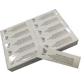 Peggy Sage - Professioneel Buffer - Witte Nagelblok - Pakket van 10 Stuks